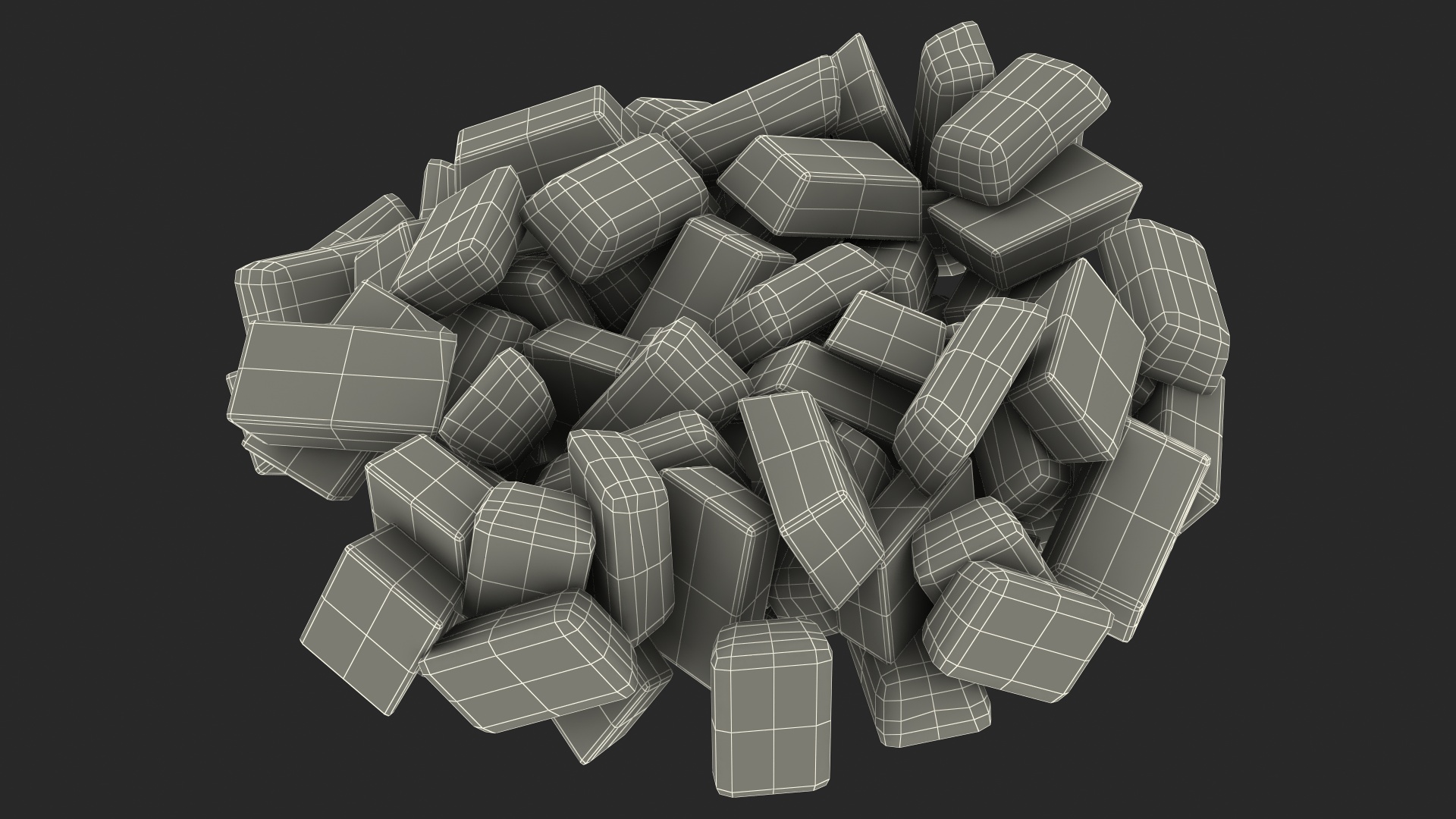 Ice Cubes 3D model