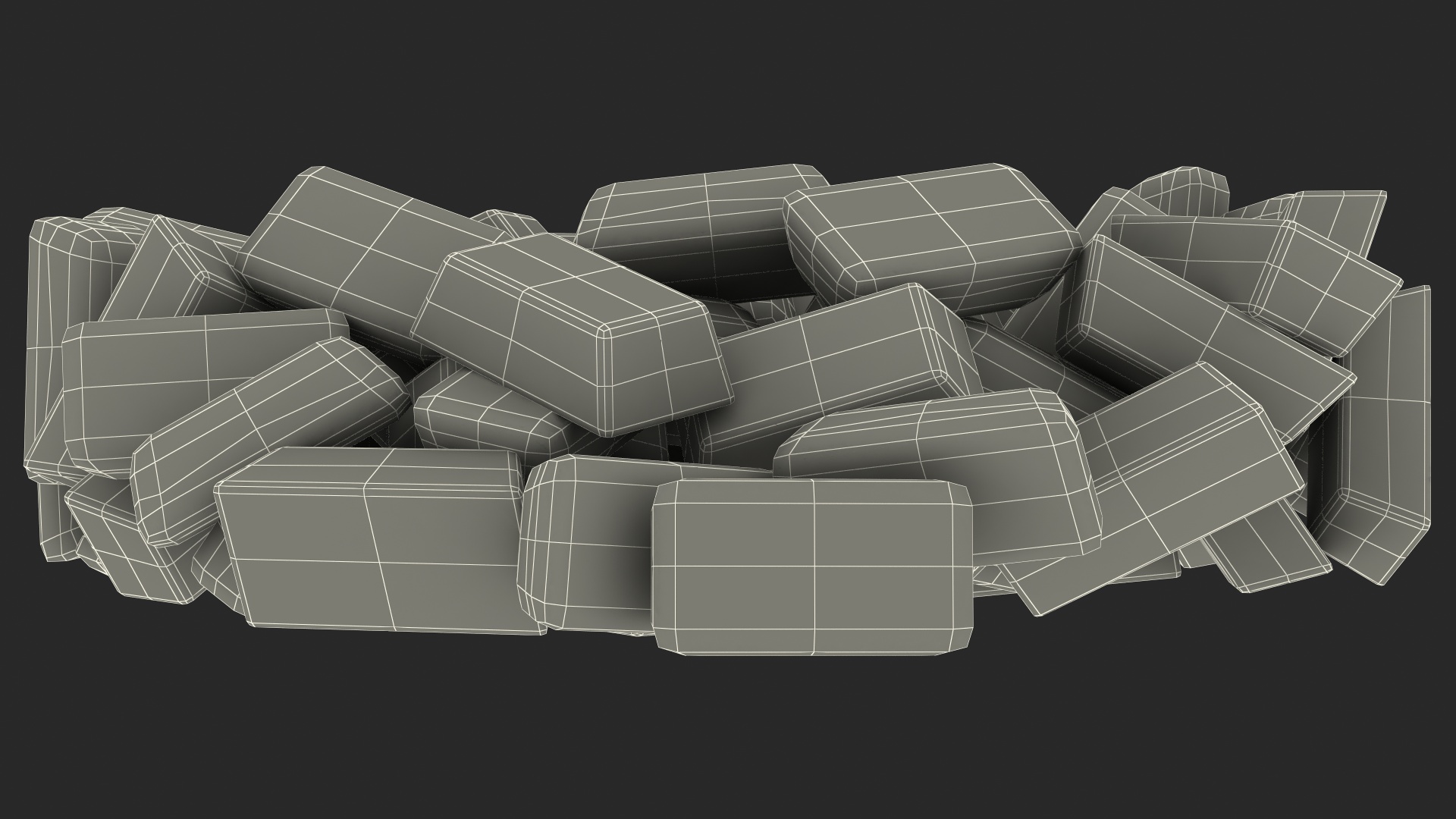 Ice Cubes 3D model