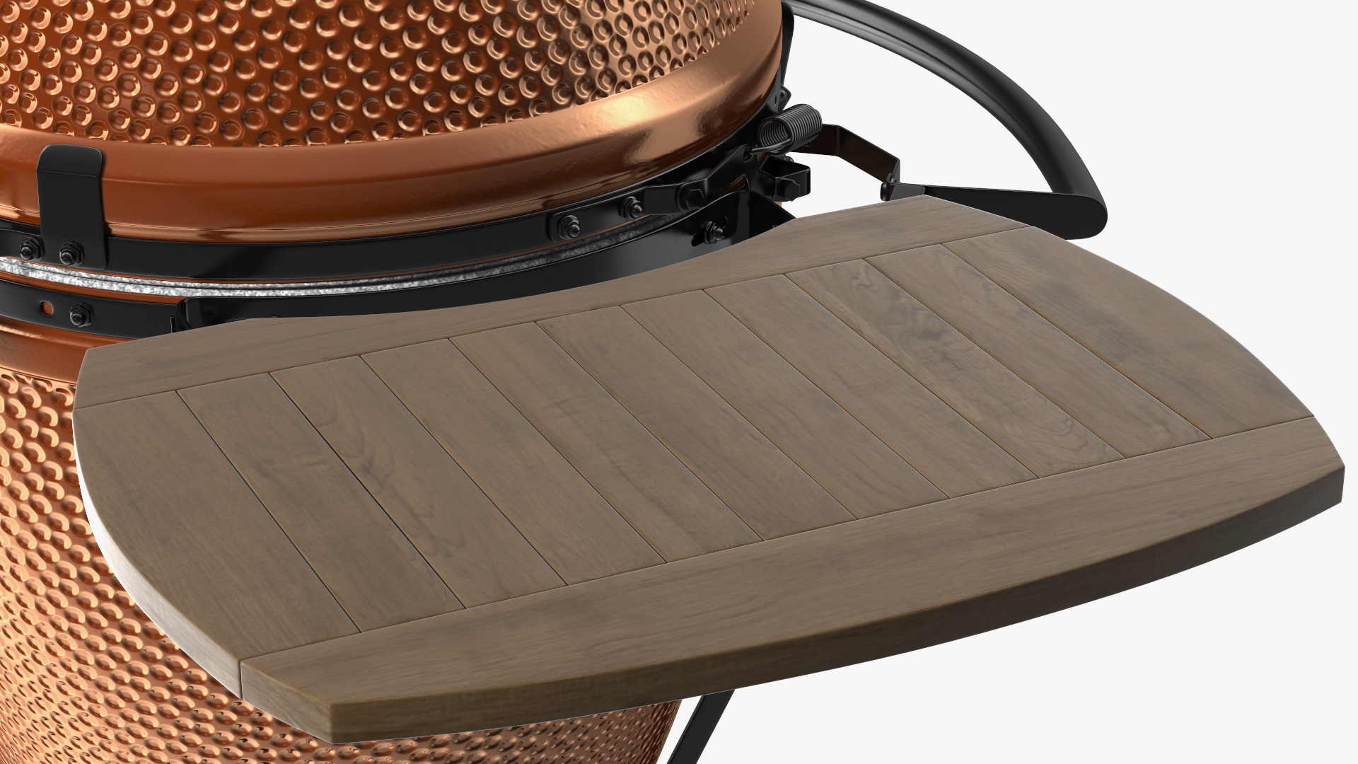 Kamado Style Bbq Grill Closed 3D model