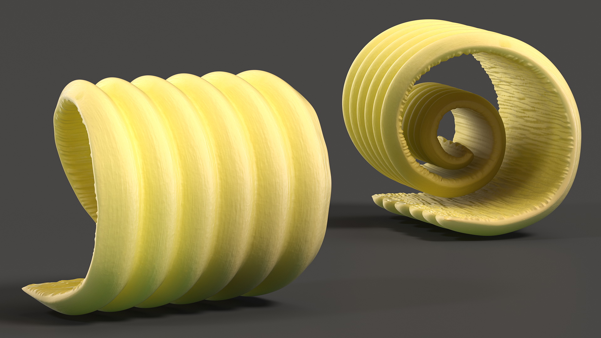 3D Butter Curl