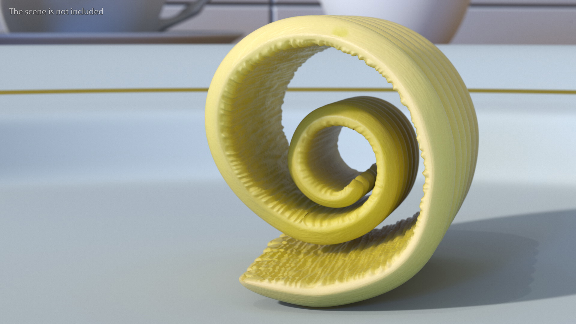 3D Butter Curl