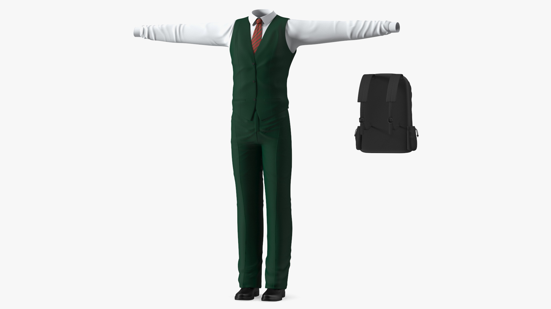 Teenage School Uniform 3D