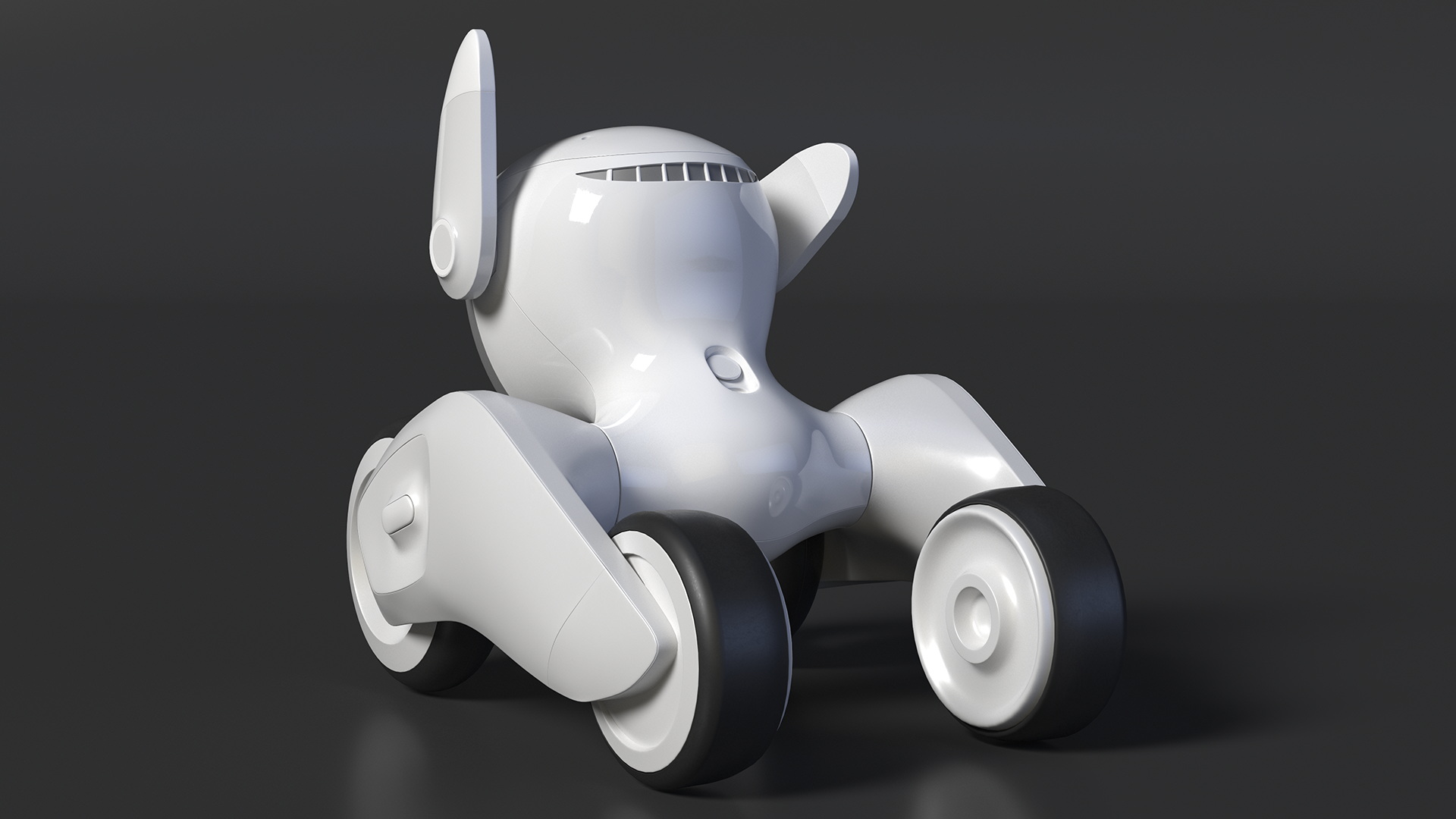 Sad Robot Toy Loona Smart Petbot 3D