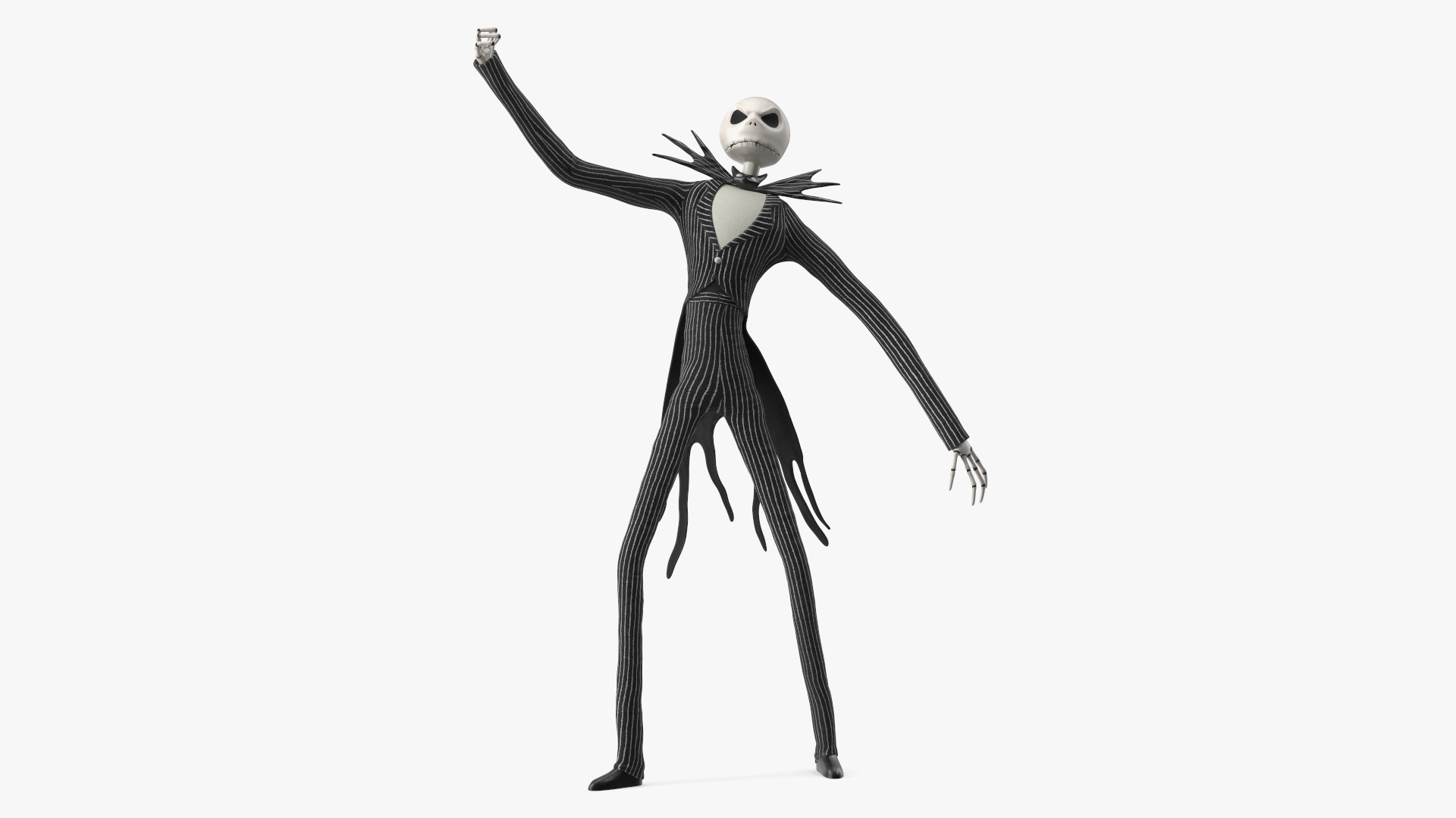 Angry Jack Skellington Character 3D