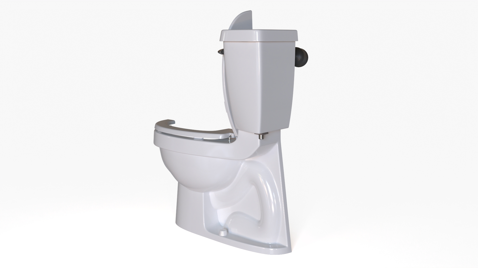 3D model Toilet Cross Section