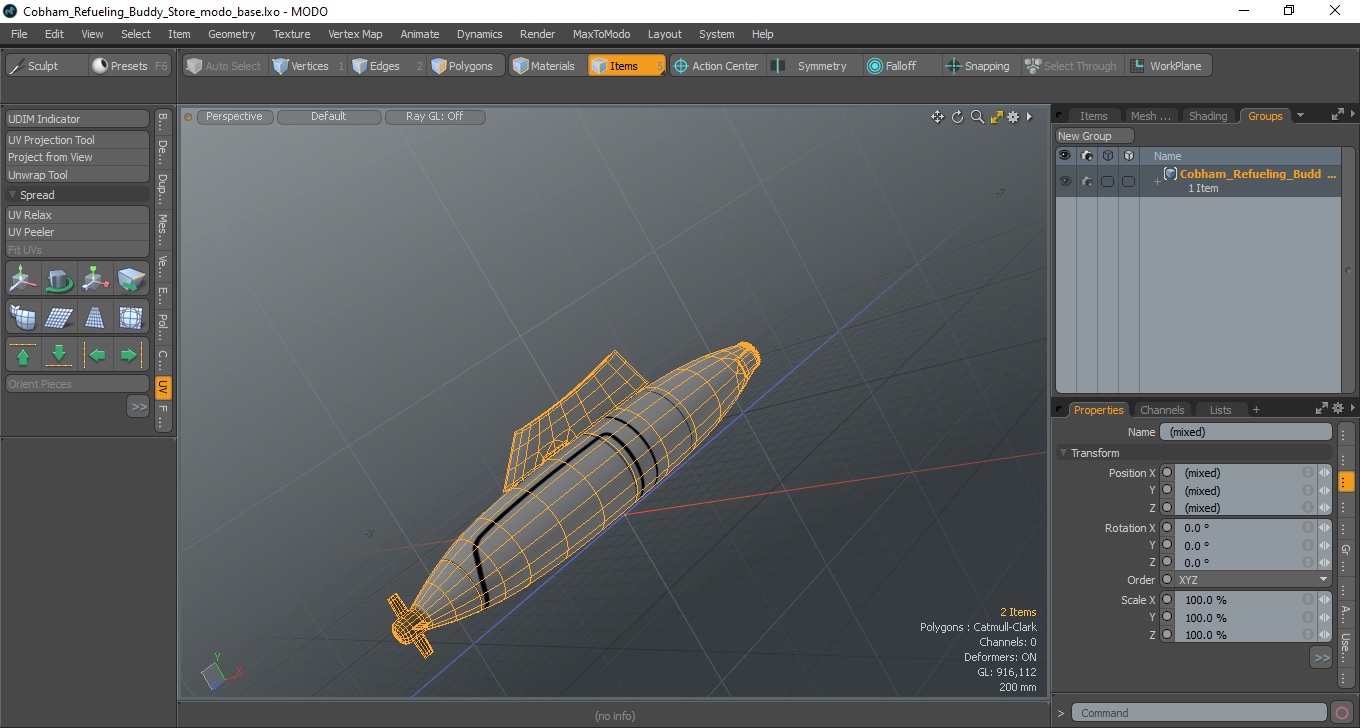 3D Cobham Refueling Buddy Store model