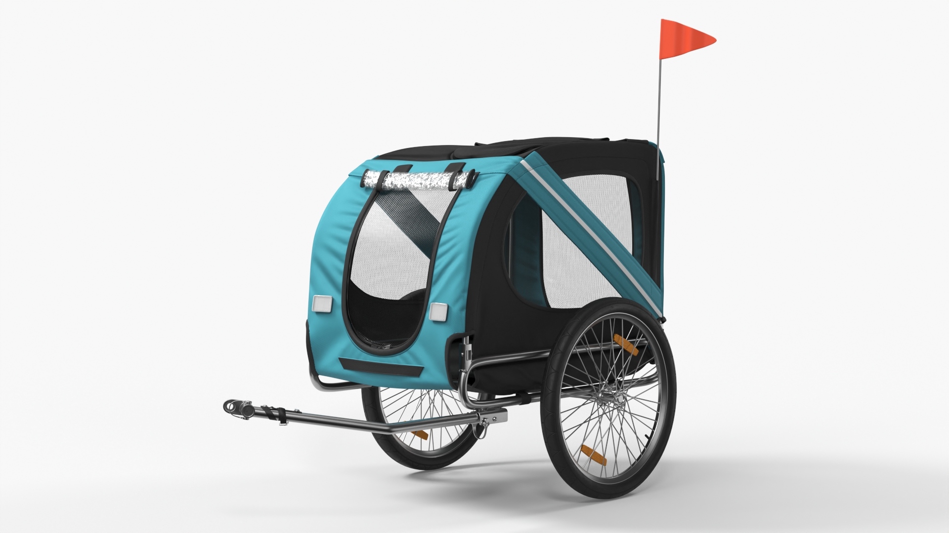 Dog Bicycle Trailer 3D model