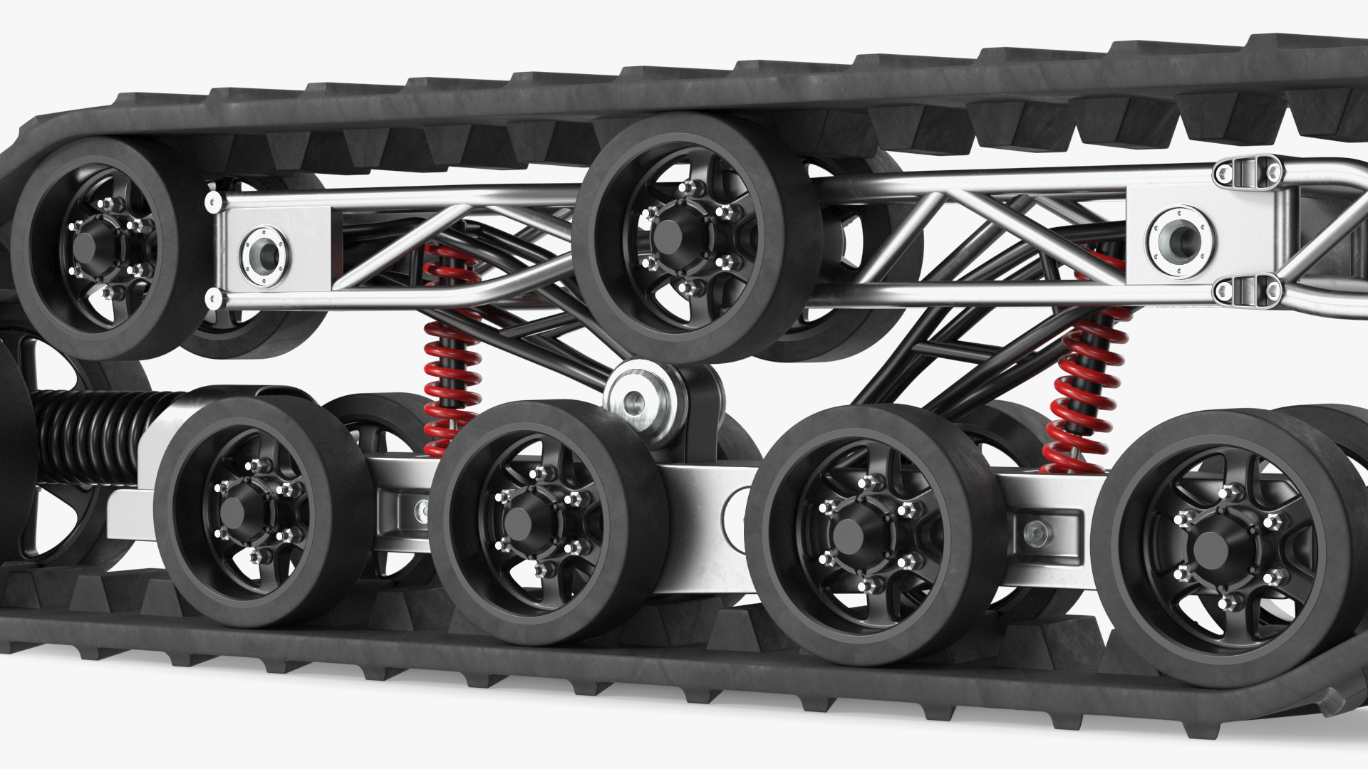 3D Polar Engine Track model