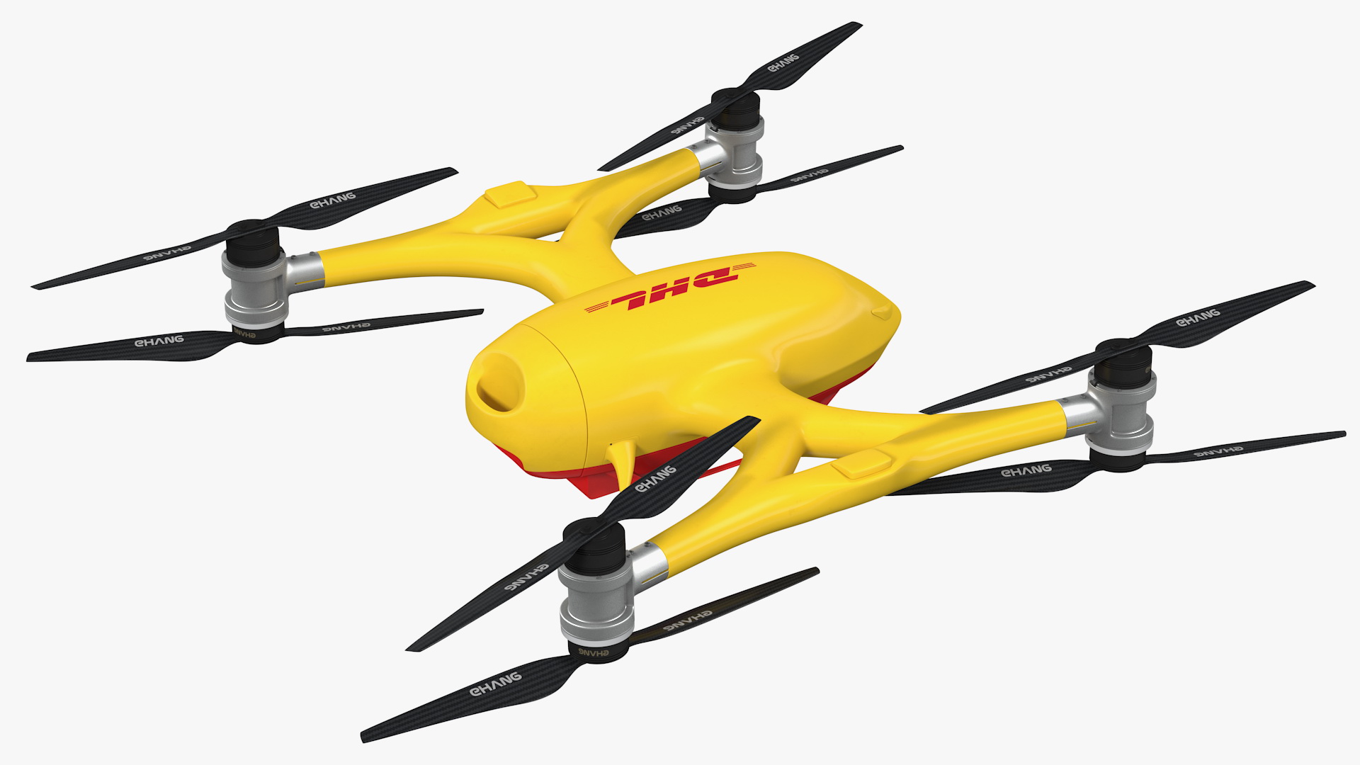 3D model DHL Quadcopter Drone