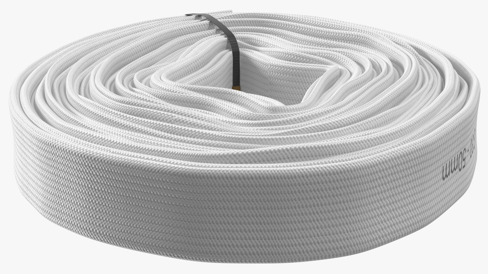 3D Fire Hose Folded