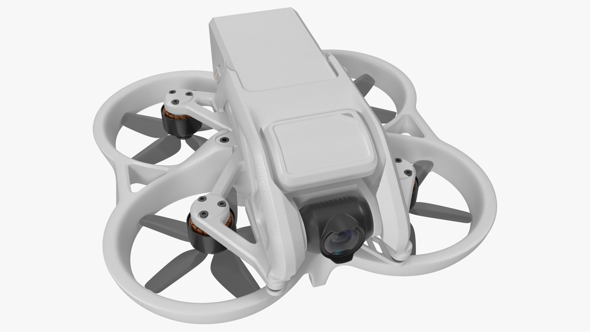 Camera Drone Rigged 3D model