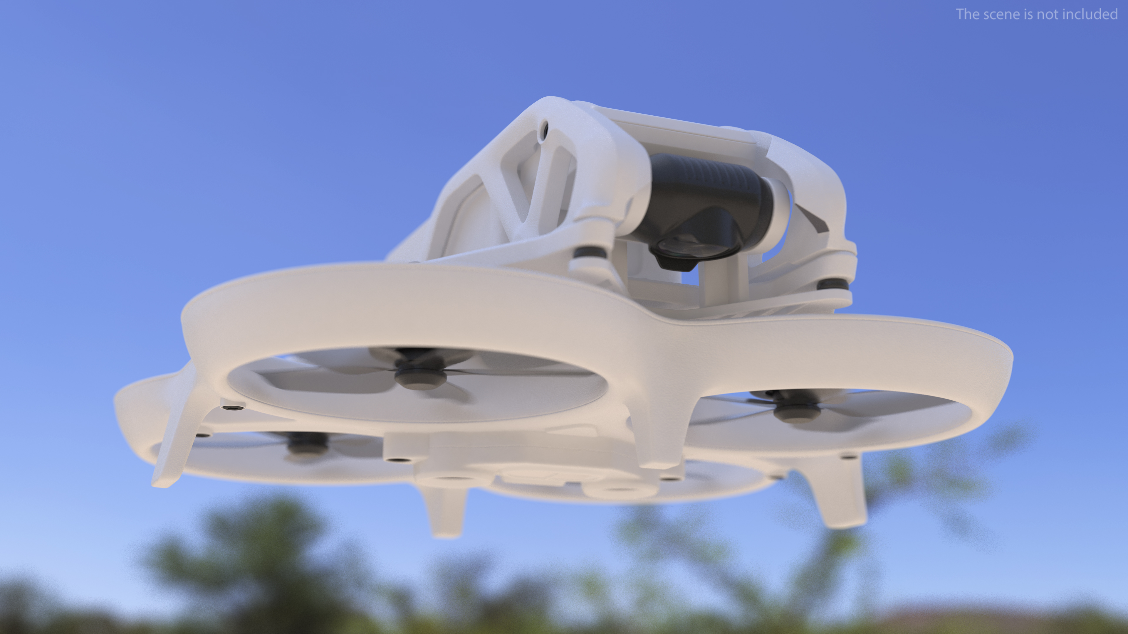 Camera Drone Rigged 3D model