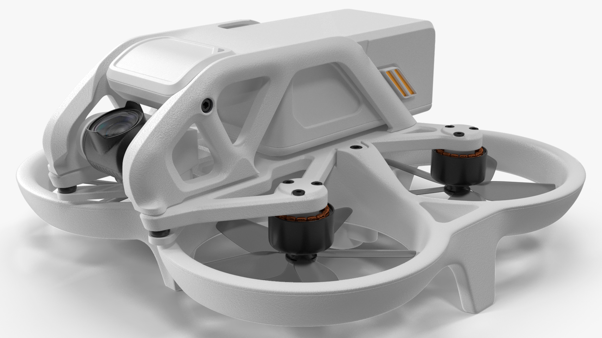 Camera Drone Rigged 3D model