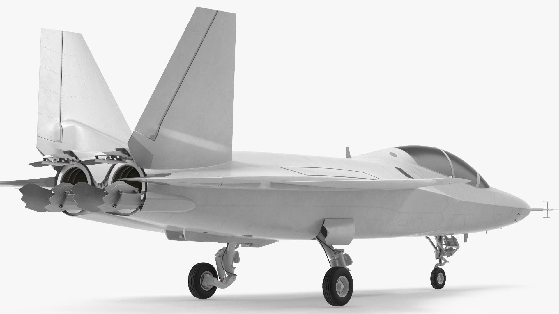 3D model Mitsubishi X2 Shinshin Aircraft Exterior Only