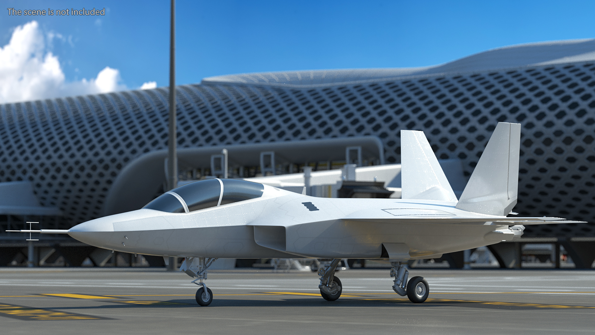 3D model Mitsubishi X2 Shinshin Aircraft Exterior Only