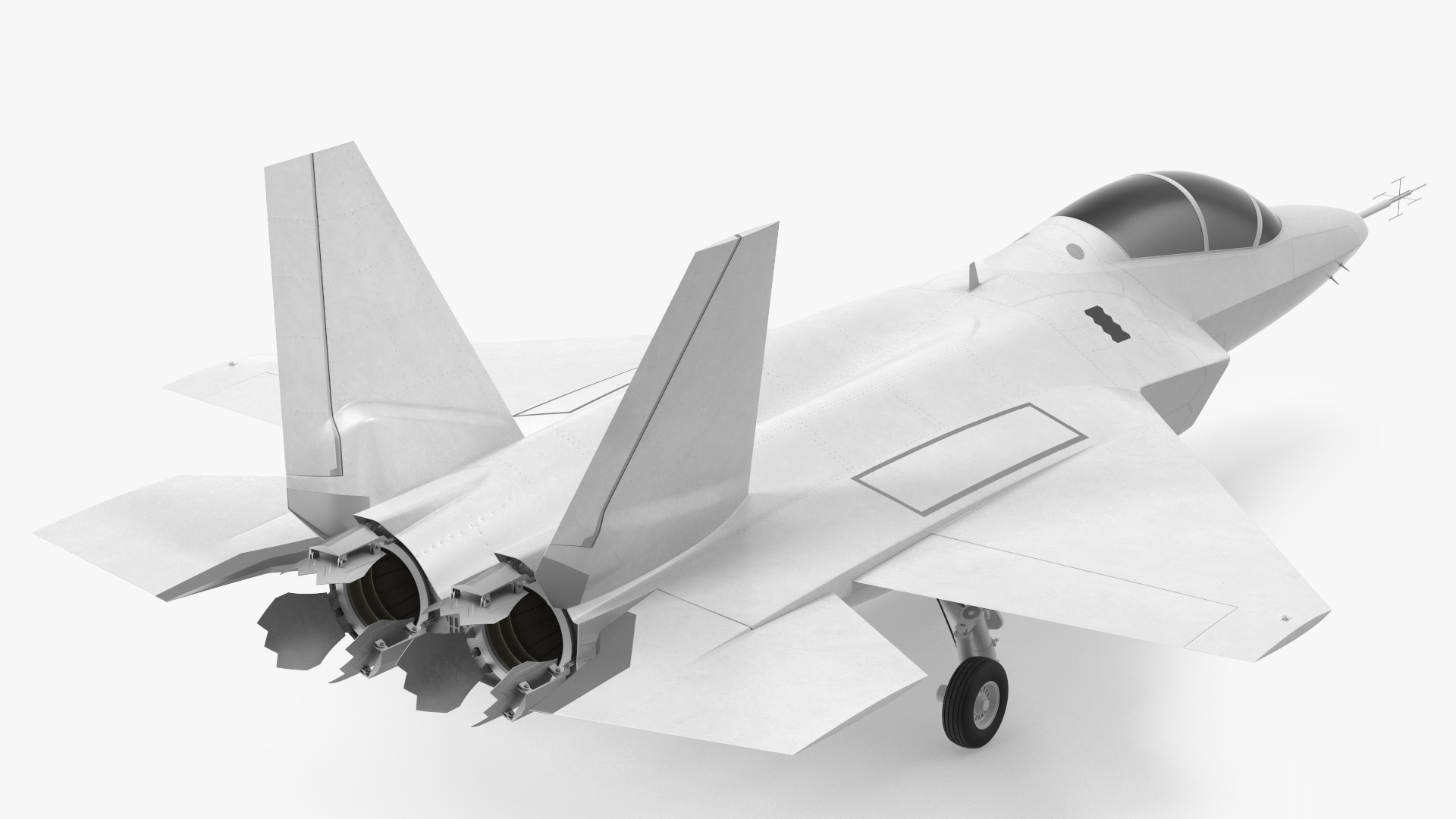 3D model Mitsubishi X2 Shinshin Aircraft Exterior Only