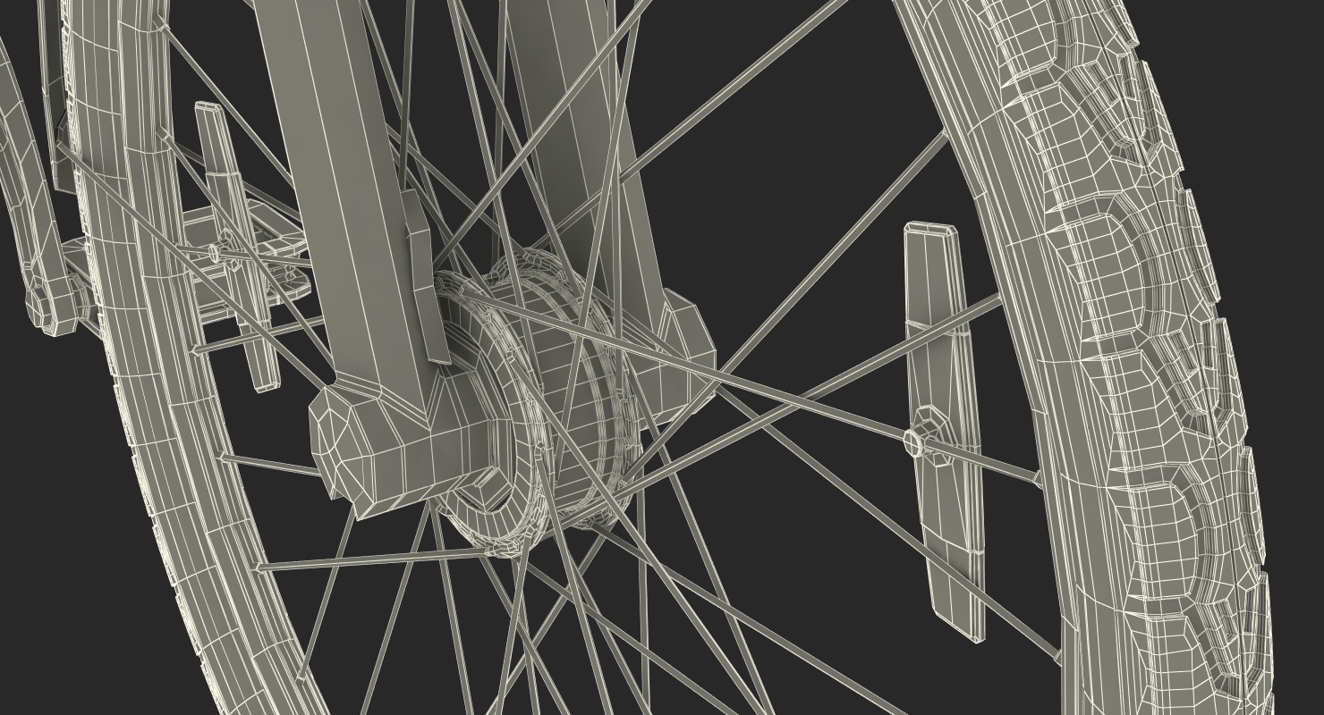 3D Sharing Pay Station with Bicycles Generic