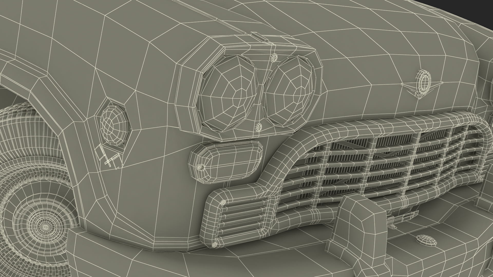 3D Checker Taxicab 1982 Rigged for Cinema 4D