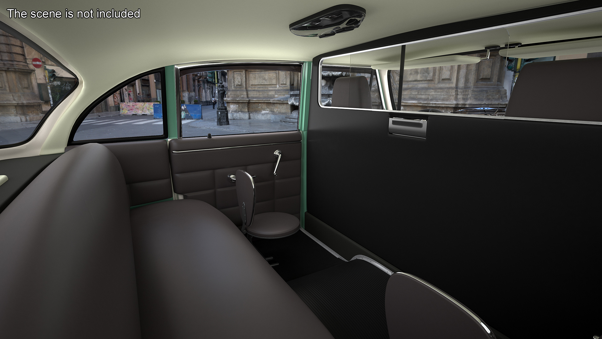 3D Checker Taxicab 1982 Rigged for Cinema 4D