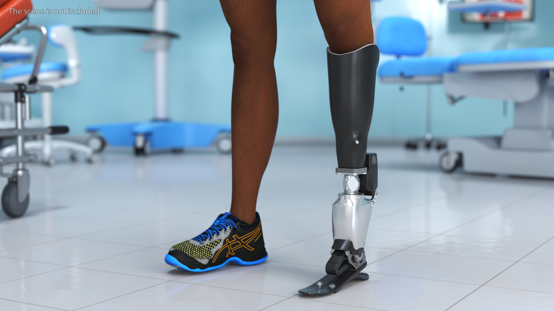 Modern Prosthetic Foot 3D