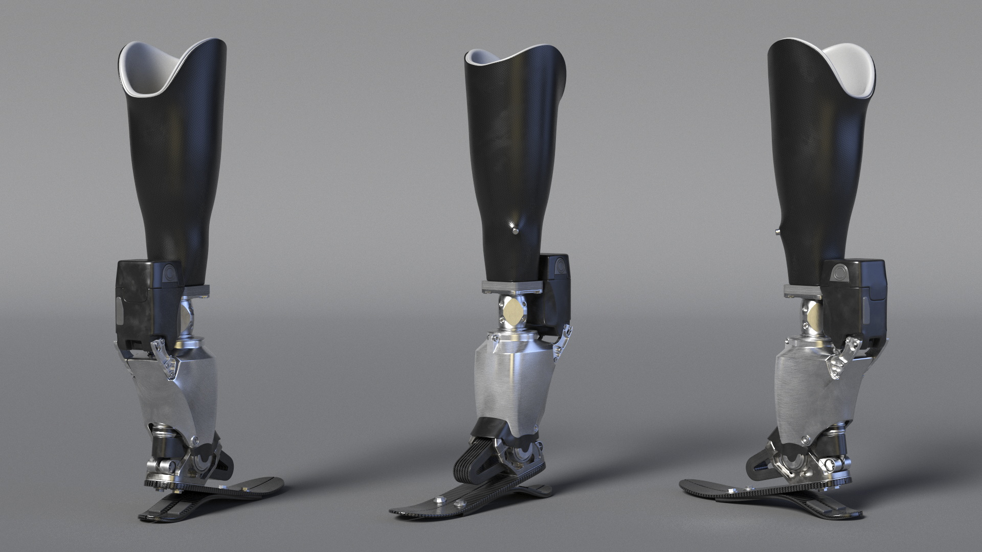 Modern Prosthetic Foot 3D