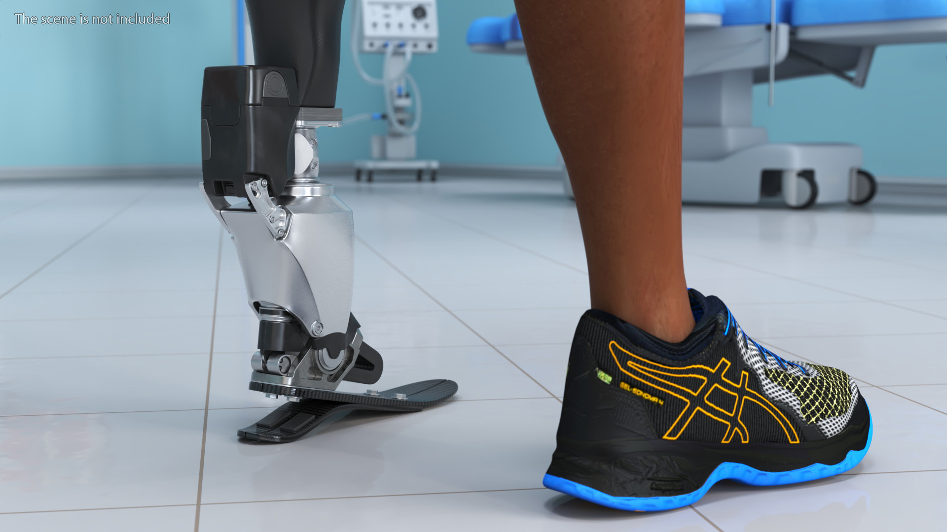 Modern Prosthetic Foot 3D