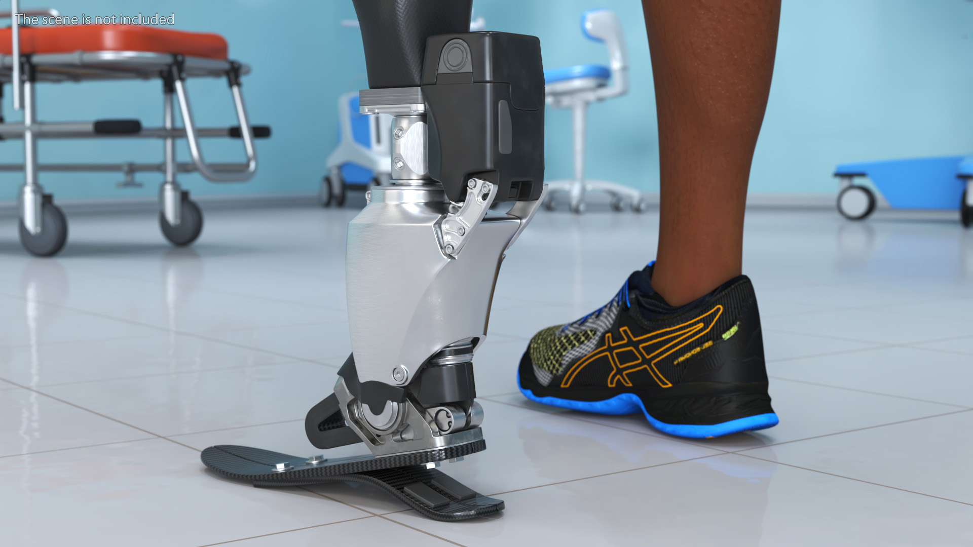 Modern Prosthetic Foot 3D