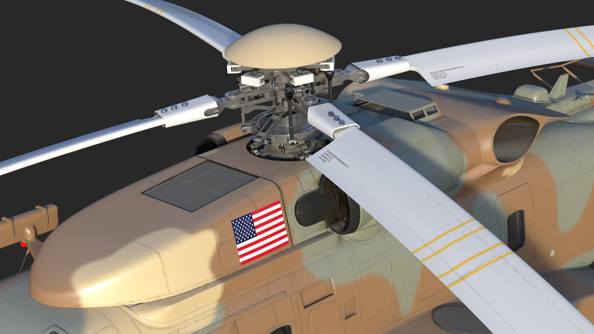 3D Sikorsky H-92 Superhawk model