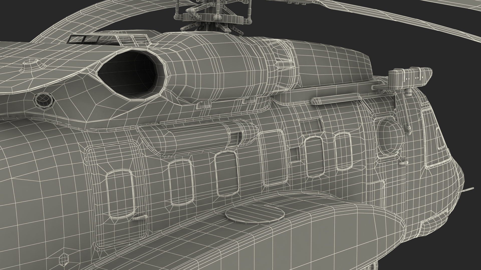 3D Sikorsky H-92 Superhawk model