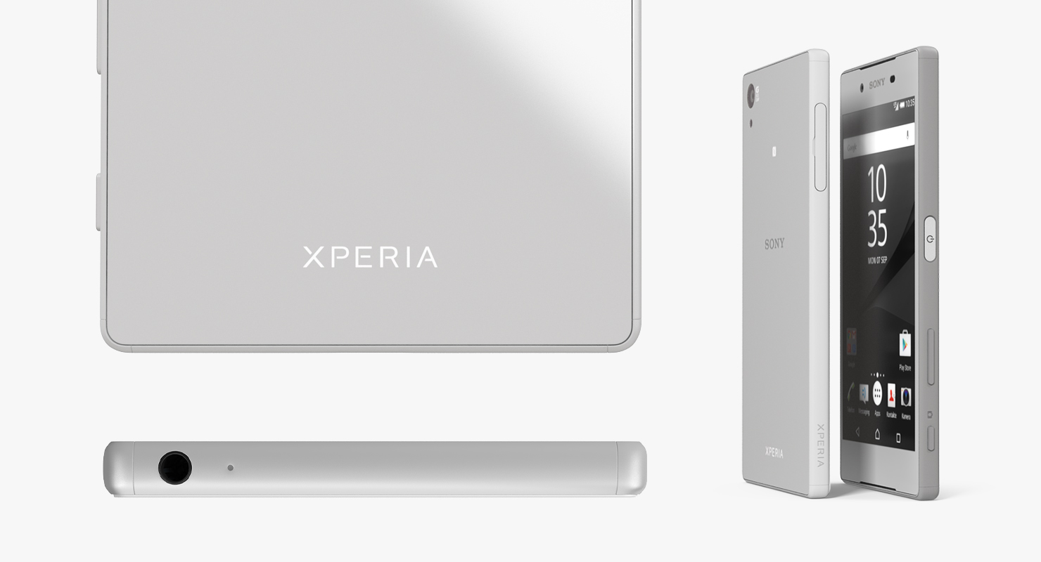 3D model Sony Xperia Z5 White