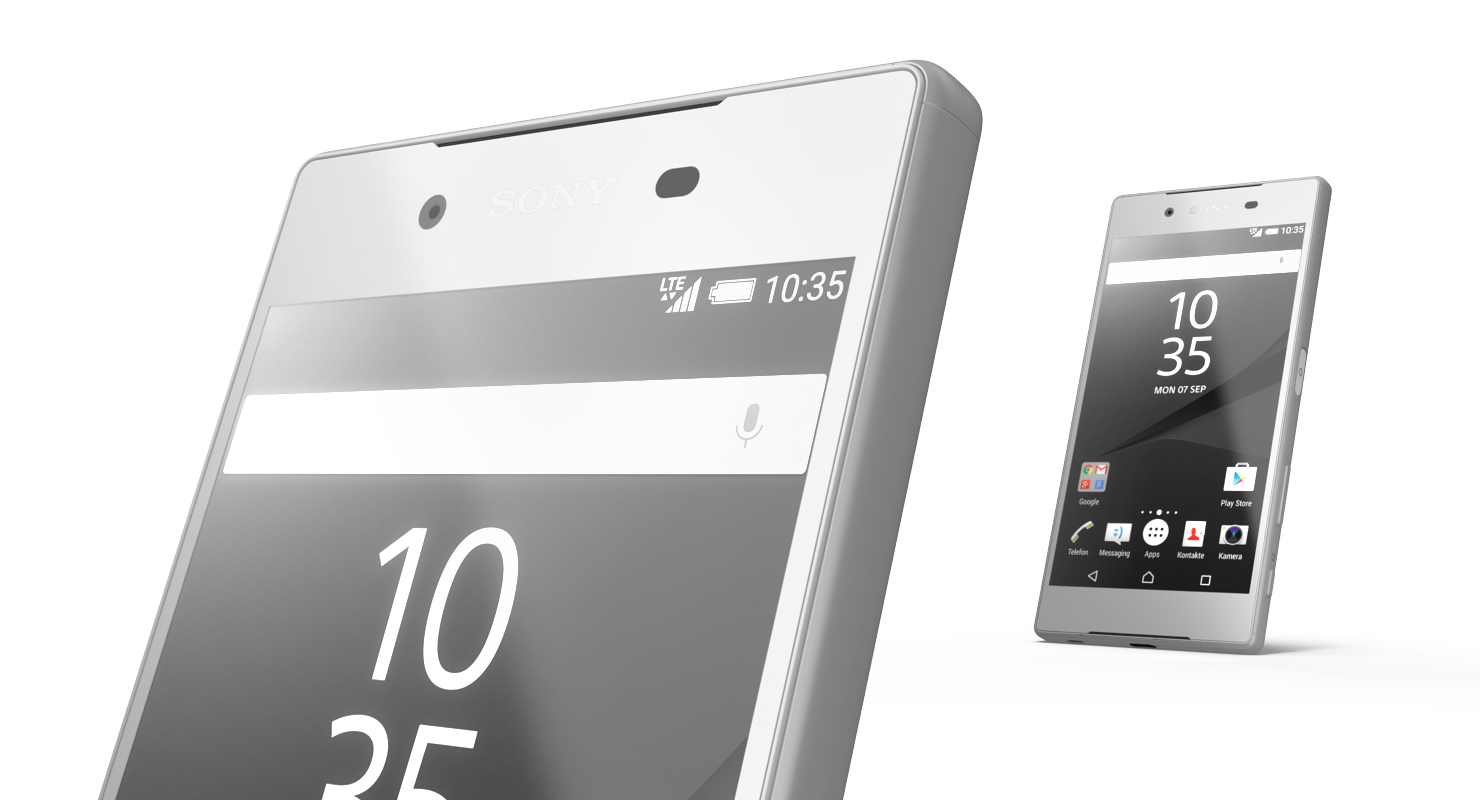 3D model Sony Xperia Z5 White