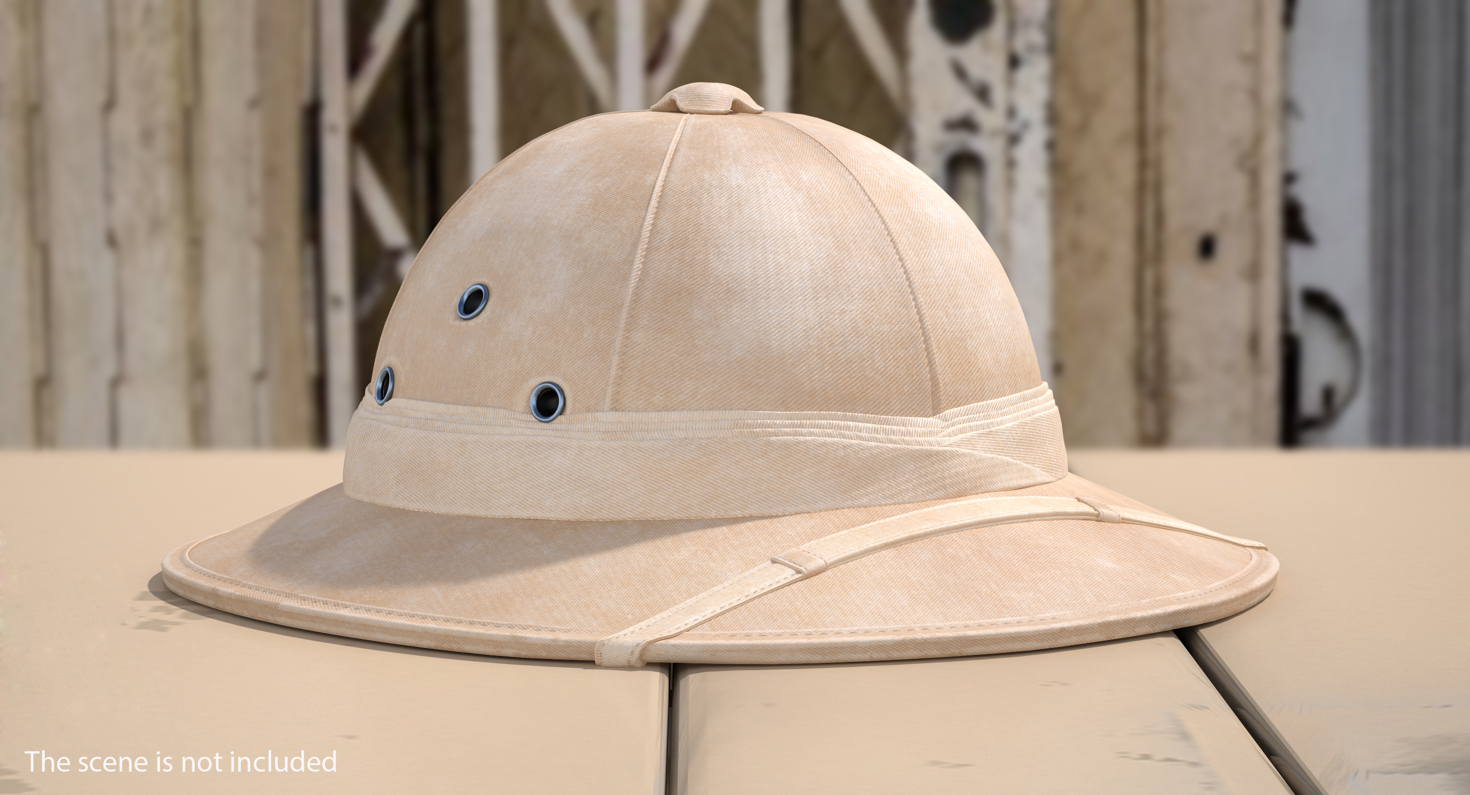 North Vietnamese Tropical Helmet 3D