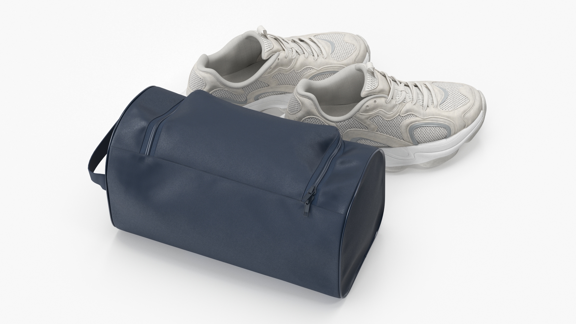 Fitness Shoe Bag and Fashion Sneakers 3D