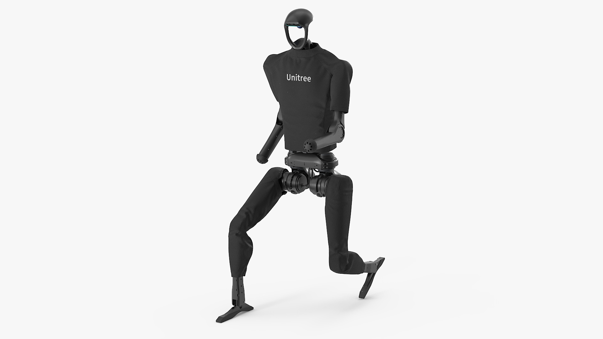 Unitree H1 Humanoid Robot Rigged 3D