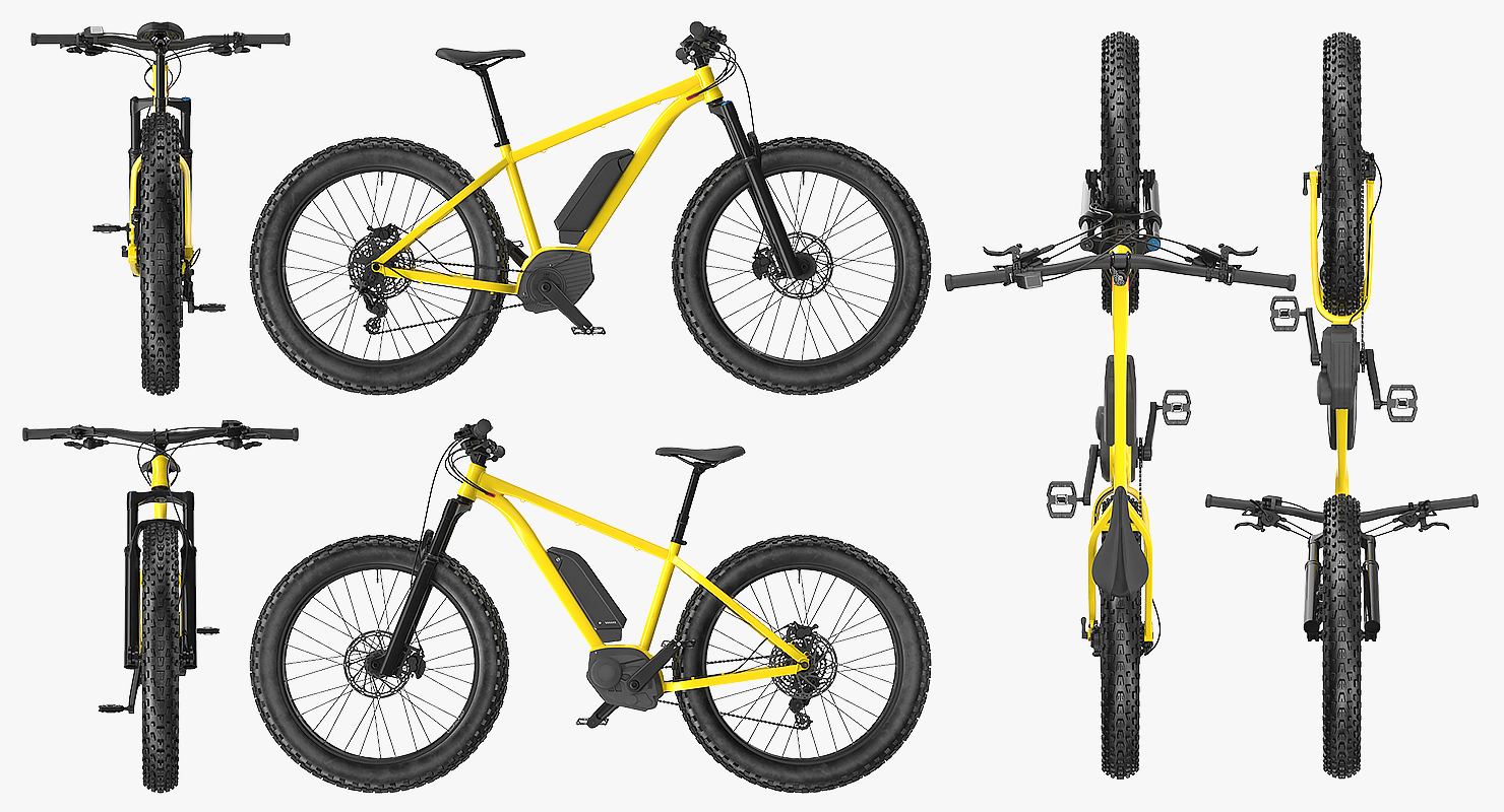 3D model Electric Fat Bike Generic