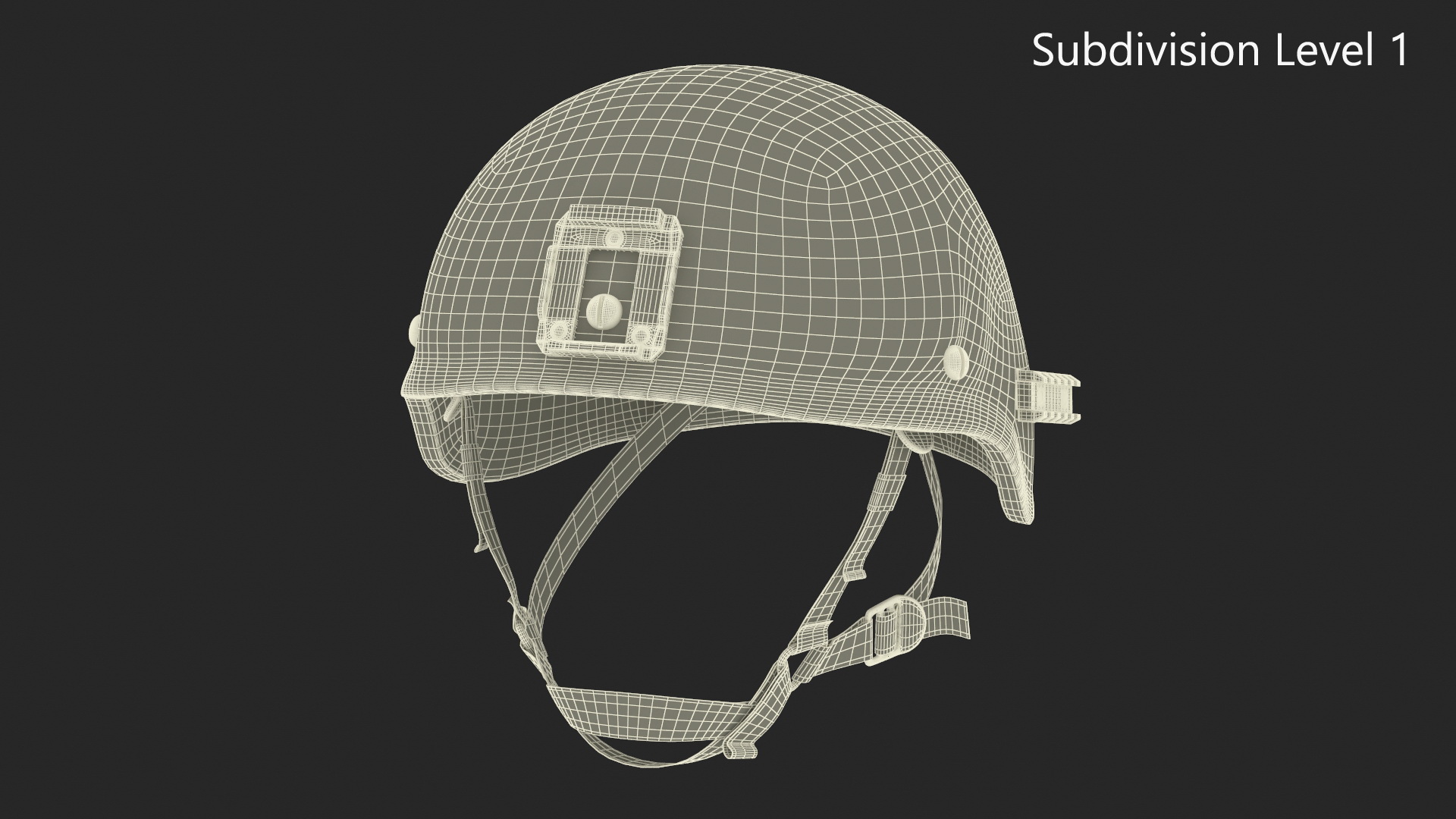 Helmet 6B47 Ratnik Green 3D model