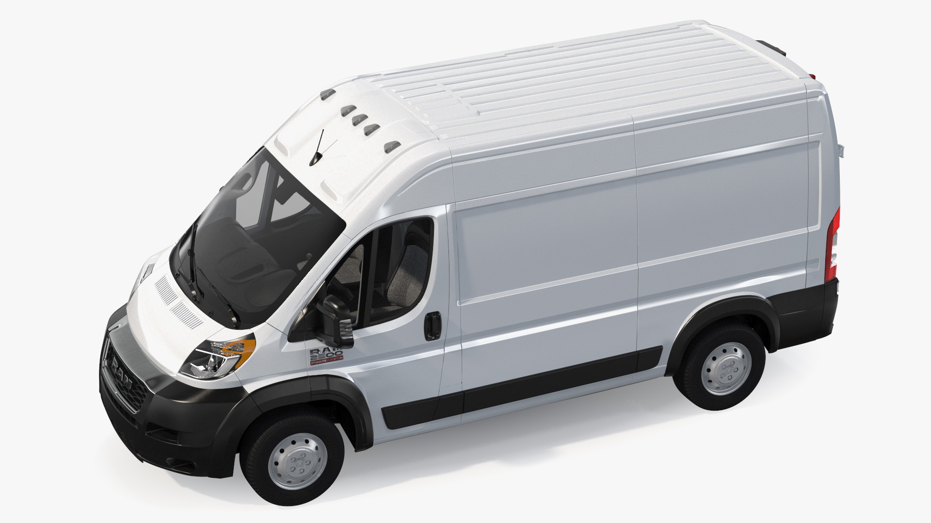 3D 2022 RAM Promaster 136 Simple Interior model