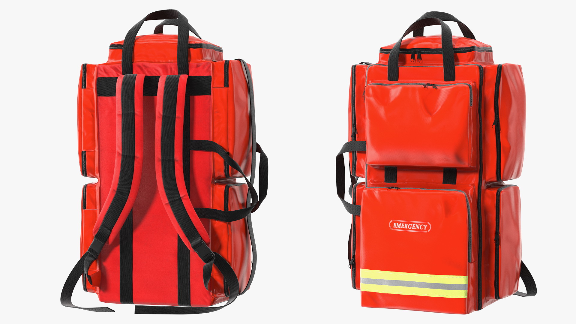 3D Emergency Rucksack model