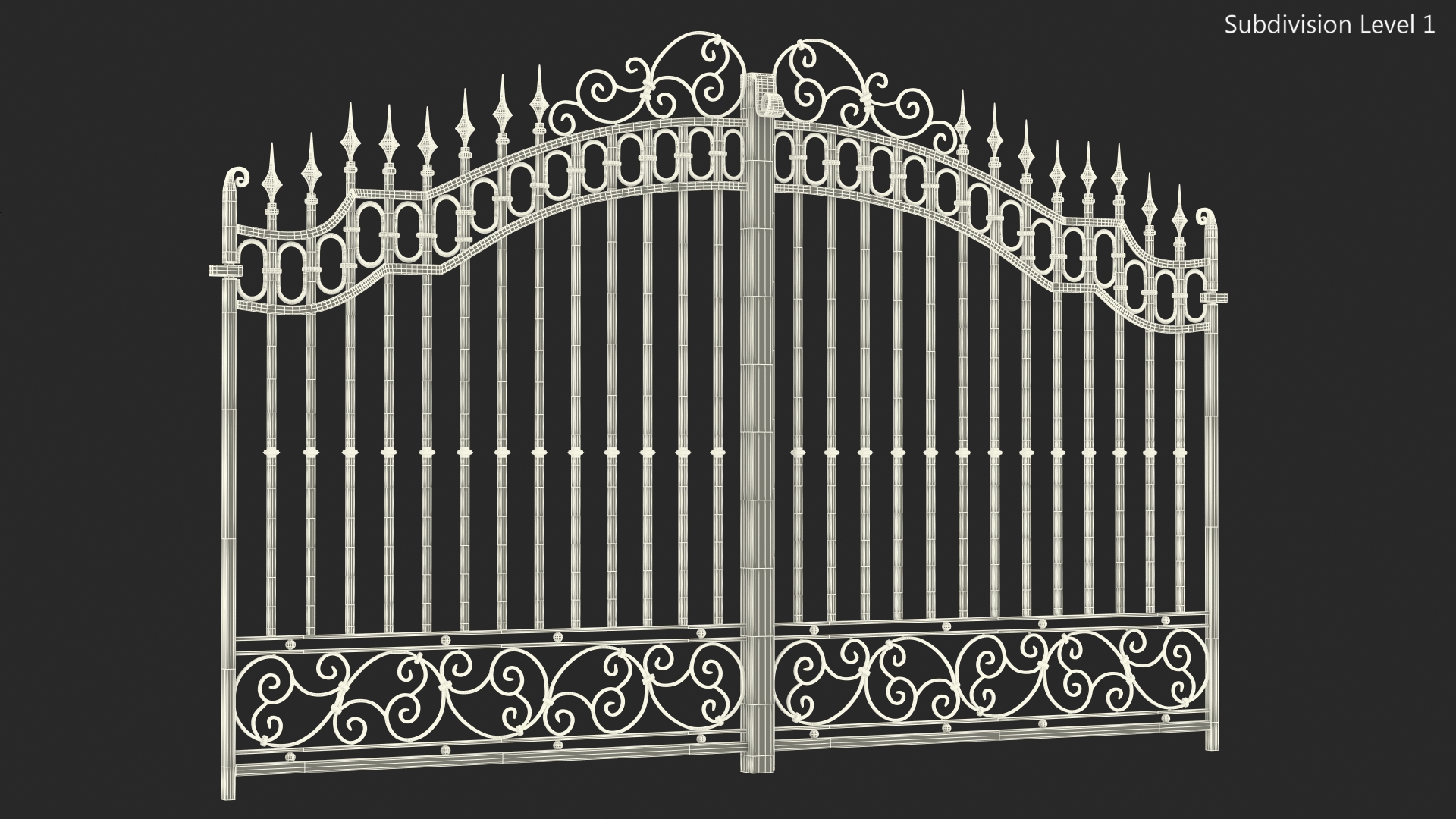 Iron Gate 3D model