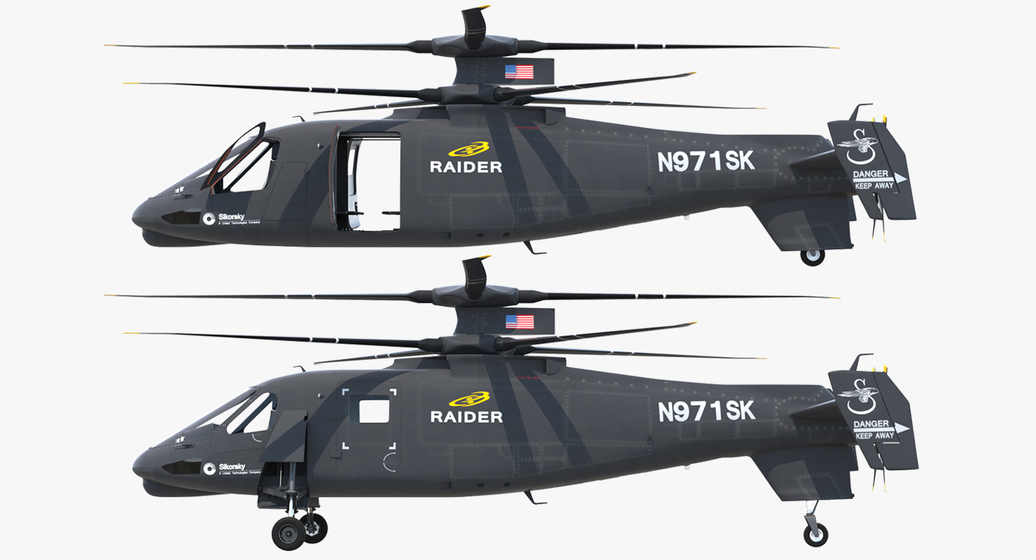 Sikorsky S97 Raider 3D model