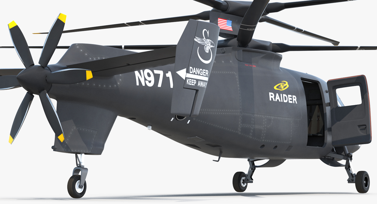 Sikorsky S97 Raider 3D model