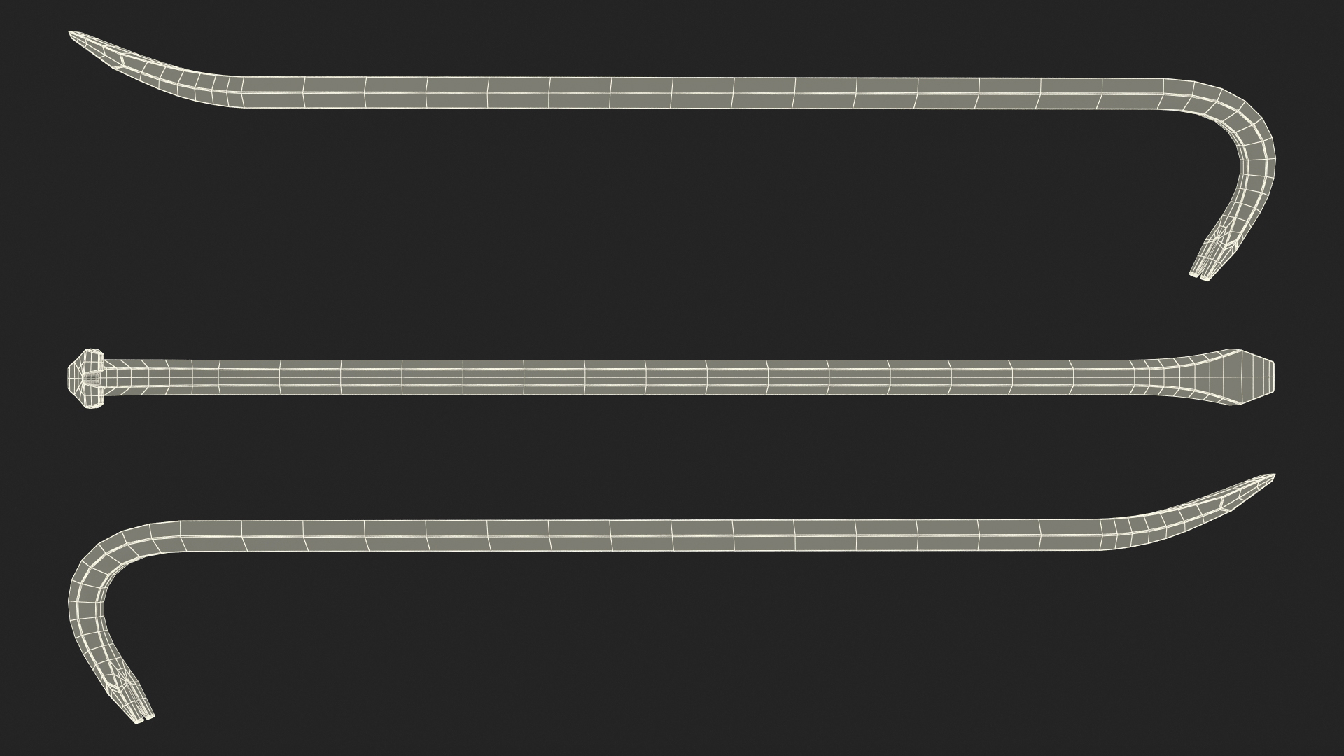 Crowbar 3D model