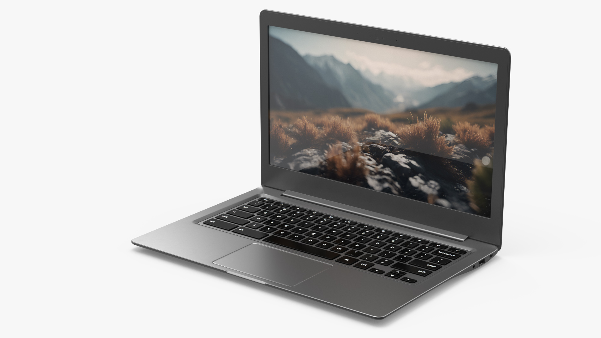 Modern Sleek Laptop 3D model