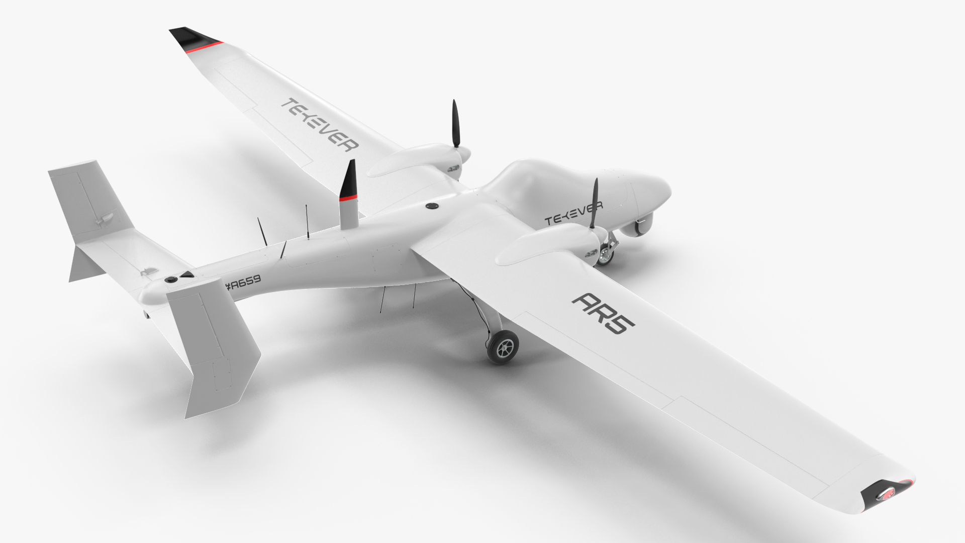 3D model Tekever AR5 UAS