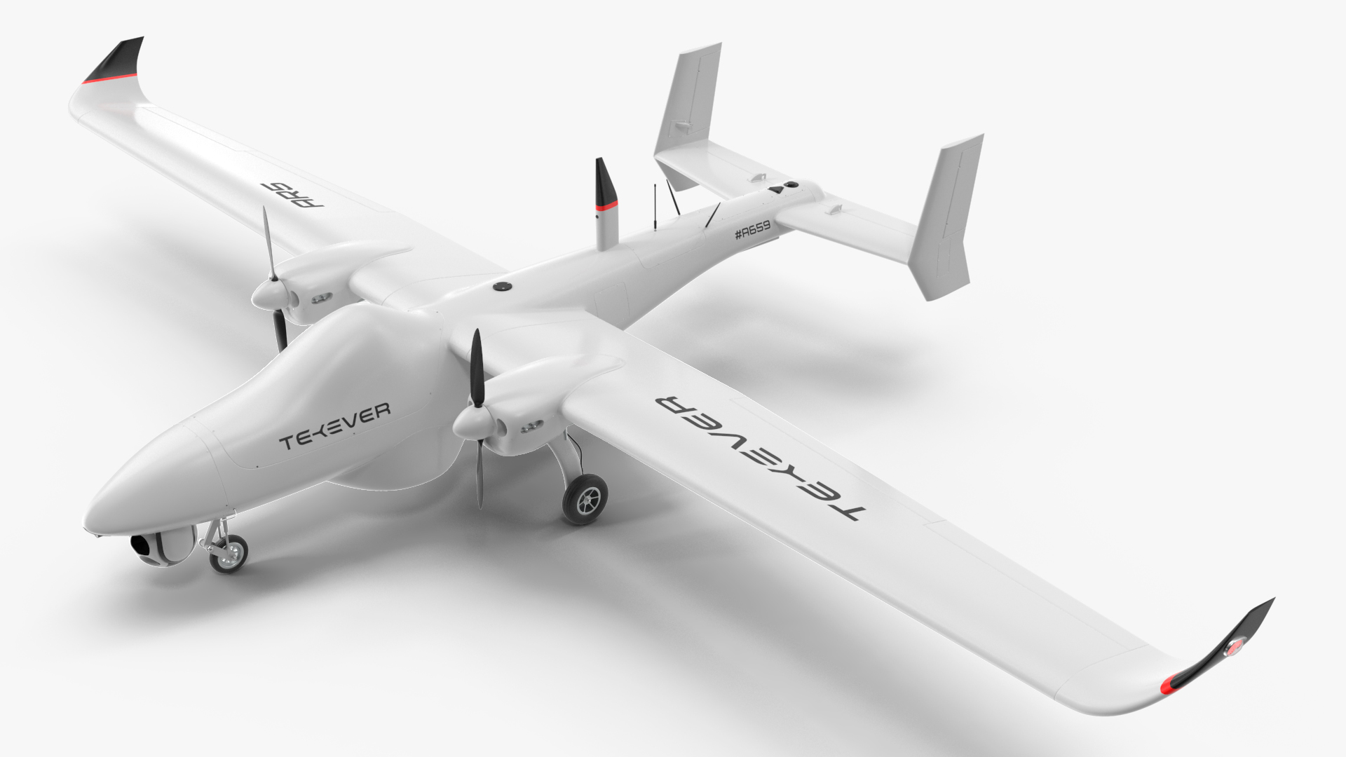 3D model Tekever AR5 UAS