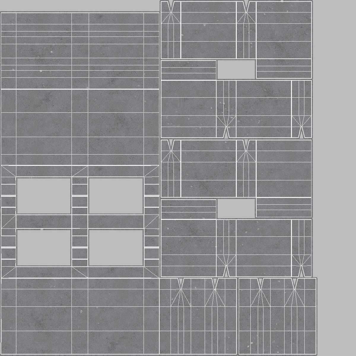 3D Expanded Clay Concrete Block 4 Slots