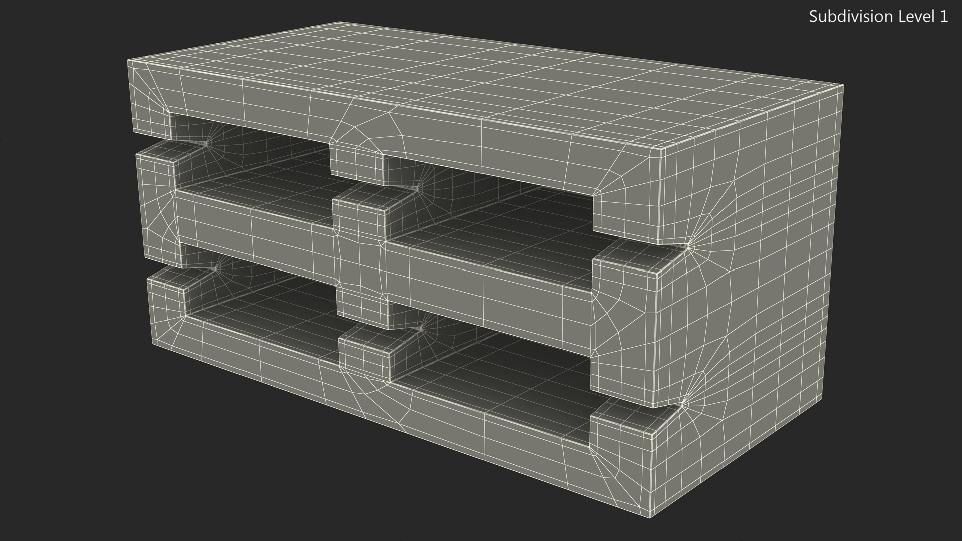 3D Expanded Clay Concrete Block 4 Slots