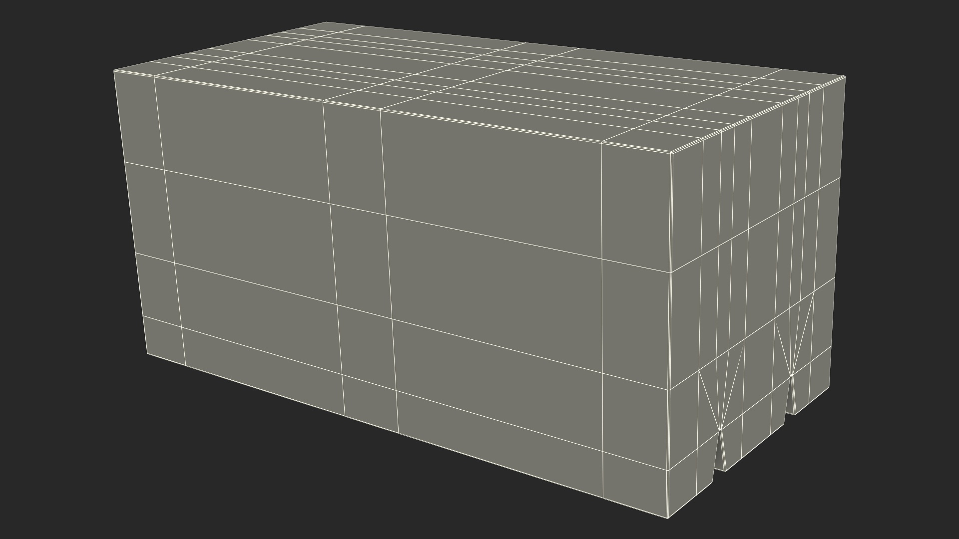 3D Expanded Clay Concrete Block 4 Slots