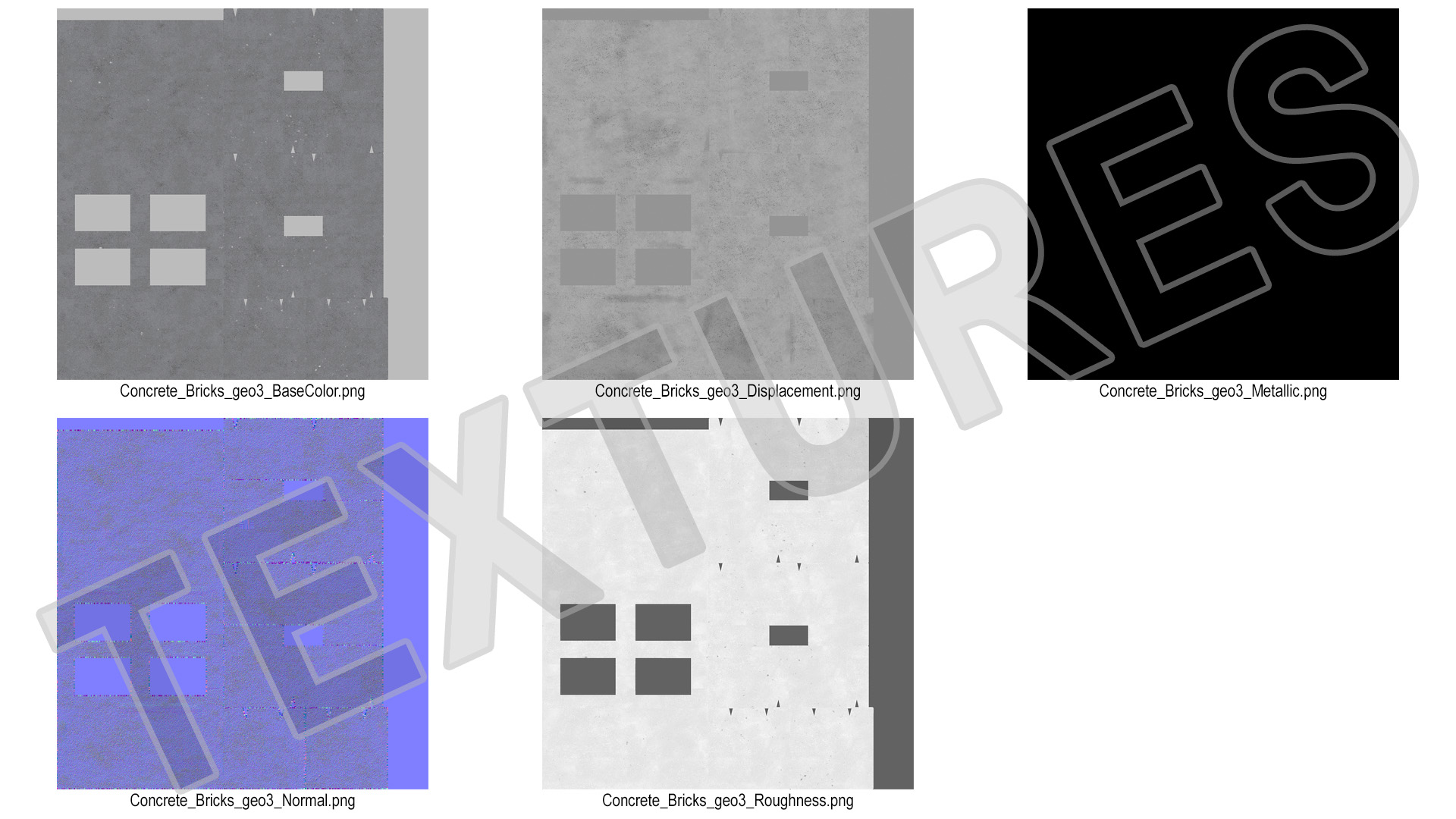 3D Expanded Clay Concrete Block 4 Slots