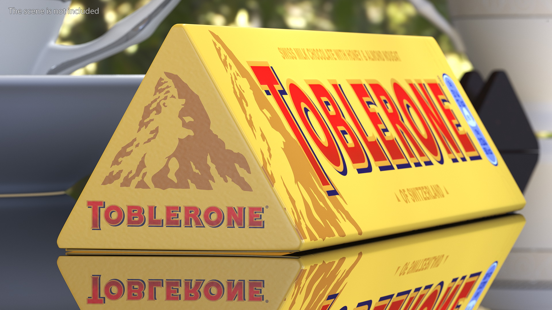 Toblerone Milk Chocolates Box 3D model